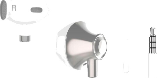 Champion HSZ500 Øreplugger EarPods Hvit Champion HSZ500 Øreplugger EarPods Hvit
