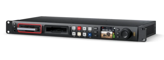 Blackmagic HyperDeck Studio HD Pro HD Pro opptager SD kort og SSD Blackmagic HyperDeck Studio HD Pro HD Pro opptager SD kort og SSD