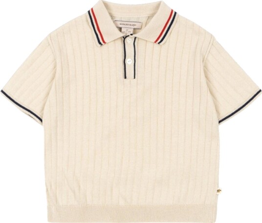 Konges Sløjd Polo   Strikk   Mio   Mandelmelk   Konges Sløjd   4 år (104)   Polo   Beige