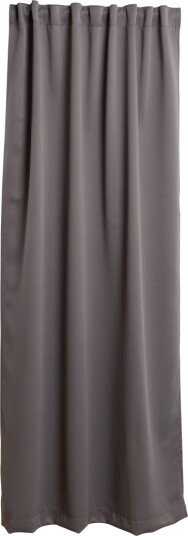 SK Home Gardin 130x220cm Blackout Mørk grå Grå 135x220