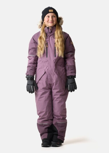 Swedemount Hafjell Winter Overall Jr Dk. Mauve/Pale Mauve 150 Vinteroverall