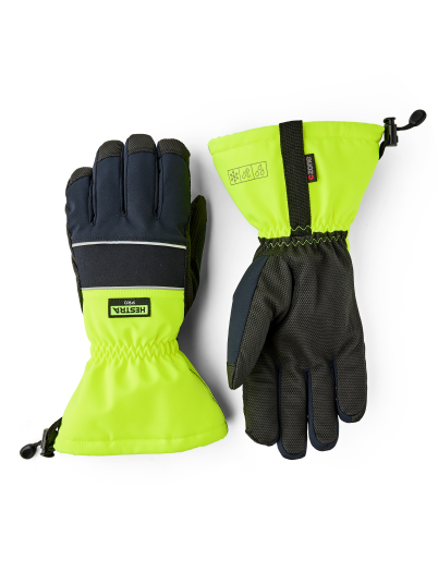 Hestrajob Alba Czone Winter Glove Black/yellow High Viz 10