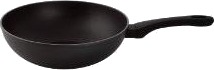Wok Vesuvio Ø28x8 Cm Non Stick Stål/Plast,Stk