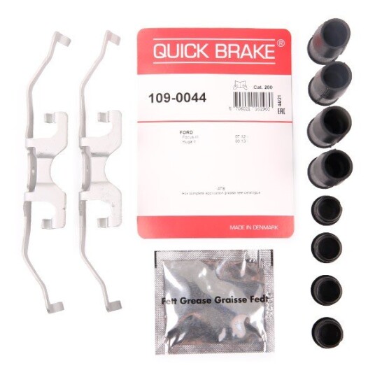 Tilbehørsett, skivebremse belegg QUICK BRAKE 109-0044