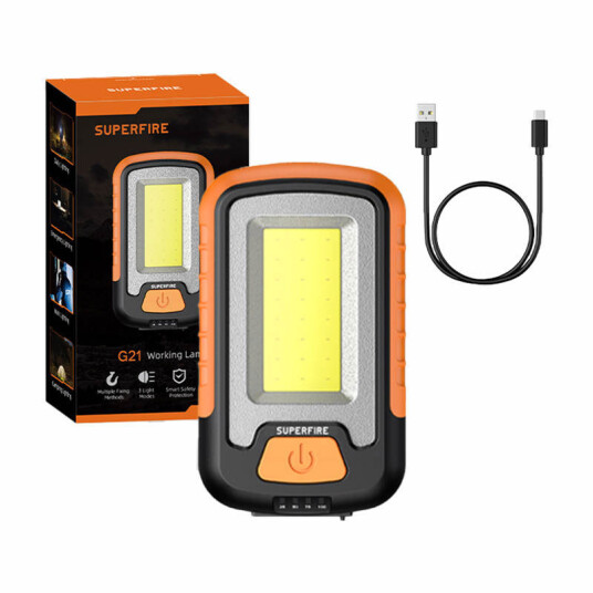 Superfire G21 Arbeidslykt (650 lm) Superfire G21 Arbeidslykt (650 lm)