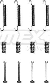 Tilbehørsett, bremsesko TOMEX brakes TX 40-19