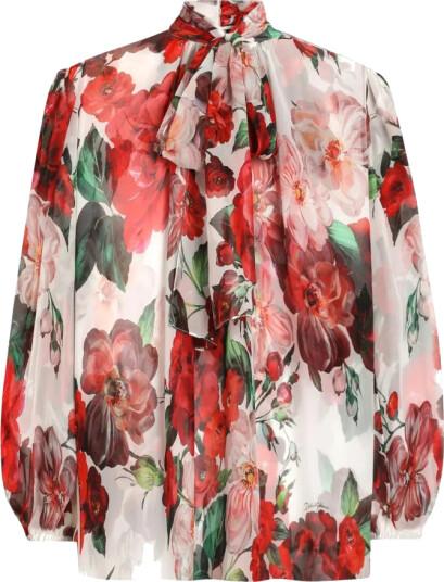 Dolce & Gabbana Dame Bluser & Skjorter Flerfarget S, Dolce & Gabbana Dame Bluser & Skjorter Flerfarget S,