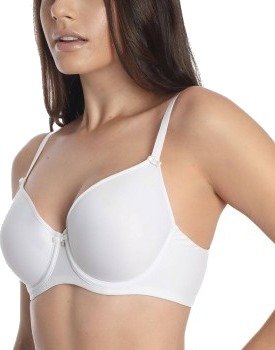 sassa BH Lovely Secret Spacer Bra Hvit polyamid D 95 Dame