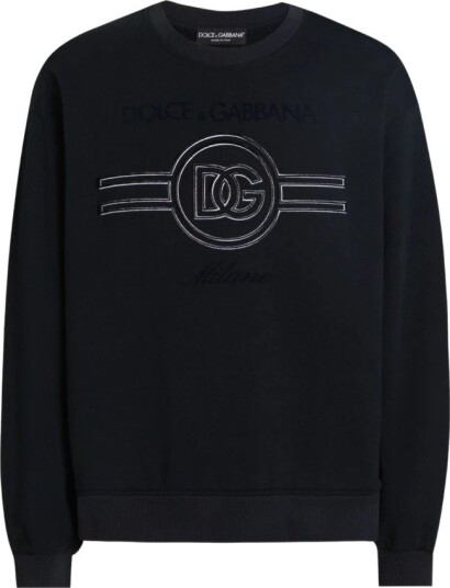 Dolce & Gabbana Herre Gensere & Hettegensere Svart 2XL,