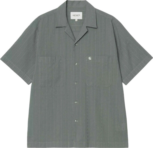 Carhartt Wip Herre Skjorter Grønn L, Carhartt Wip Herre Skjorter Grønn L,