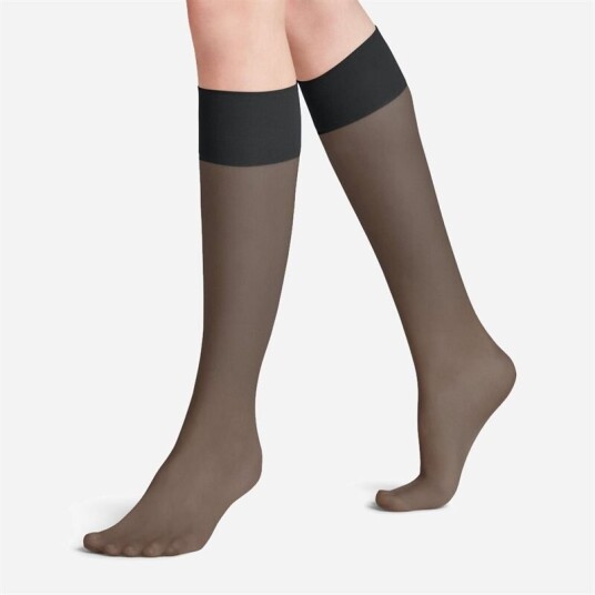 Falke Knee High Sock Matt 20 - Black