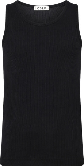 CDLP Rib Tank Top Off Black Black S CDLP Rib Tank Top Off Black Black S