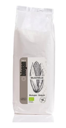 Majsstivelse Glutenfri Øko Biogan 1kg Majsstivelse Glutenfri Øko Biogan 1kg