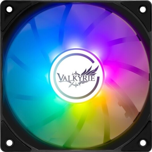 Valkyrie V12f Argb 120 Kabinettvifte Svart