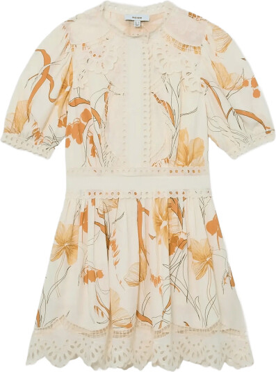 Reiss Lacey Cream 34