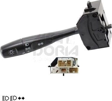 Bryter komplett rattstamme MEAT & DORIA 231052