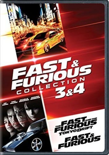 Fast & Furious Collection: 3 & 4 DVD Fast & Furious Collection: 3 & 4 DVD