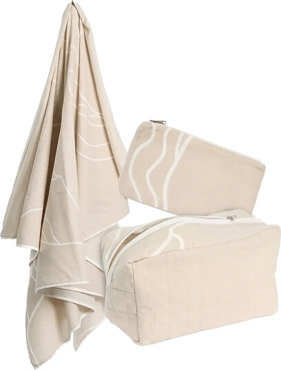The Organic Company Reconnect Bundle 1 3 Items   Beige   ONE SIZE