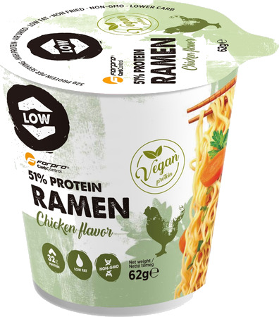 51 % Protein Ramen Kylling 62 g 51 % Protein Ramen Kylling 62 g