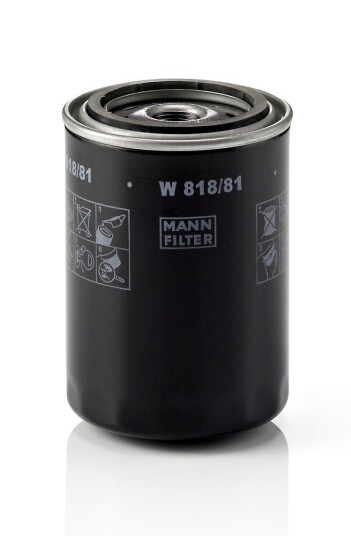 Oljefilter MANN FILTER W 818/81 Oljefilter MANN FILTER W 818/81