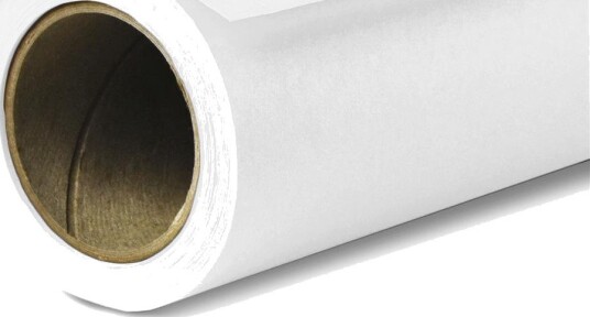 SAVAGE Bakgrunnspapir til foto/video – 2,72 x 25 m – Super White