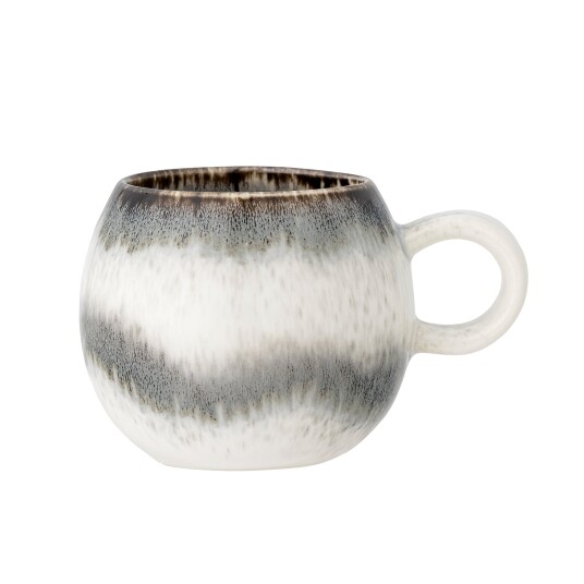 Bloomingville Paula Cup Grey Stoneware   Grey   275 ML