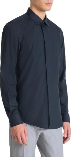 Antony Morato Herre Skjorter Blå 2XL,