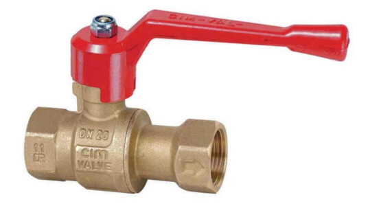 Cimberio Cim 256 CR Kuleventil 1/2"med Hendel