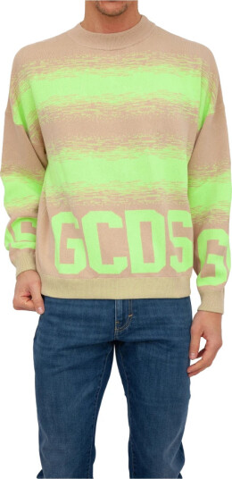 Gcds Herre Strikkevarer Beige S, Gcds Herre Strikkevarer Beige S,