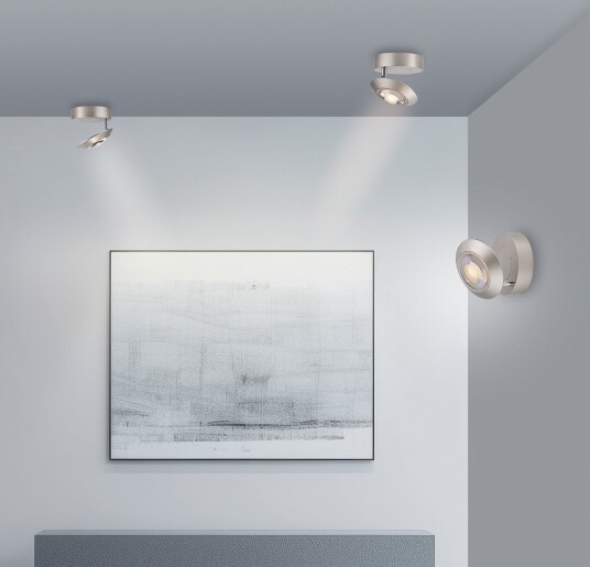 Taklampe PURE Oculis dimmbar Metallisk Stue Metall Moderne 20 Metallisk