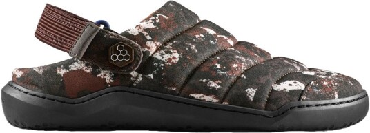 Vivobarefoot Women"s Gobi Wavey Mule Textile Mole Print, 41