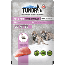 Tundra Pouch Kitten Kalkun 16X85G Våtfôr Tundra Pouch Kitten Kalkun 16X85G Våtfôr