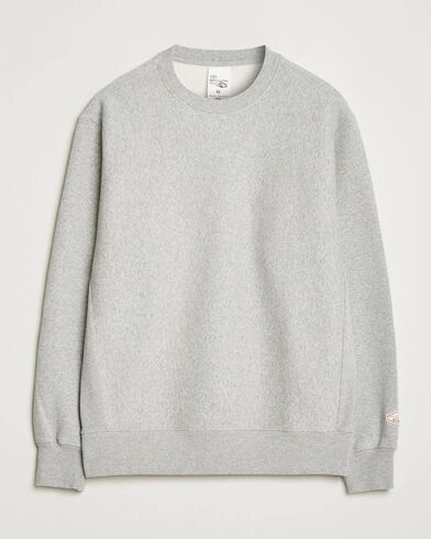 Nudie Jeans Hasse Crew Neck Sweatshirt Grey Melange