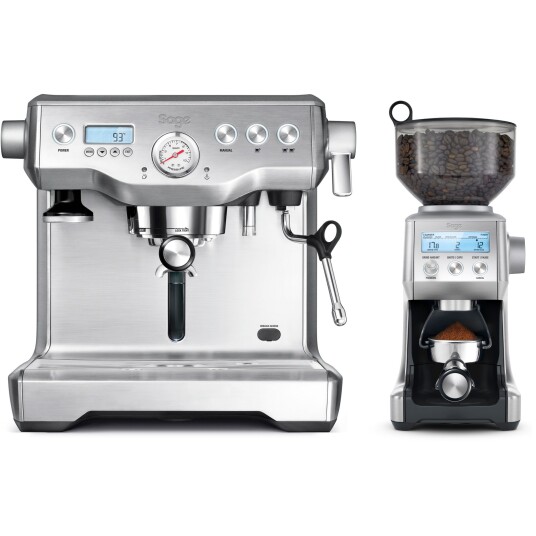 Sage The Dual Boiler espressomaskin & Smart Grinder Pro kaffekvern Sage The Dual Boiler espressomaskin & Smart Grinder Pro kaffekvern