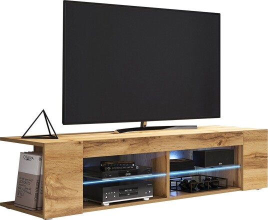Davalos Tv benk 137 cm Eik Davalos Tv benk 137 cm Eik
