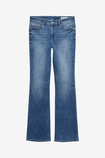 Vero Moda Jeans vmFlash MR Flared Pocket Jns Ra3042 Blå