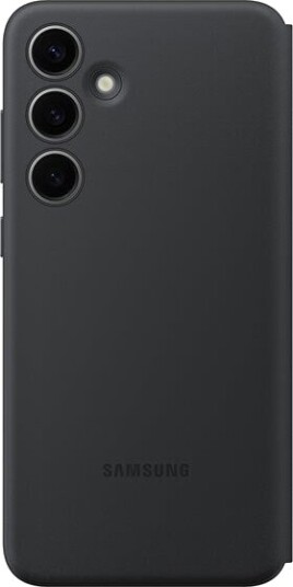 Samsung Galaxy S24 Smart View Wallet Deksel - Svart, Flip Cover med Statusvindu Samsung Galaxy S24 Smart View Wallet Deksel - Svart, Flip Cover med Statusvindu
