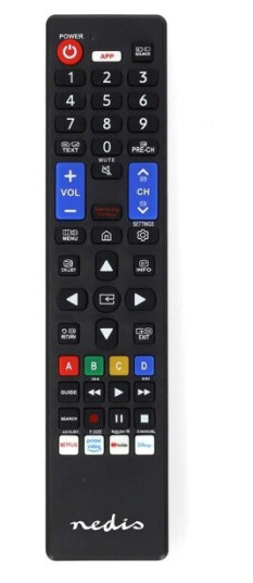 Nedis TVRC45SABK Sort Nedis TVRC45SABK Sort