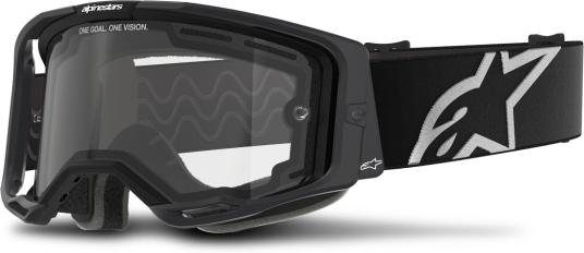 Alpinestars Crossbriller Vision 8 Corp Dual Pane Svart-Clear Alpinestars Crossbriller Vision 8 Corp Dual Pane Svart-Clear