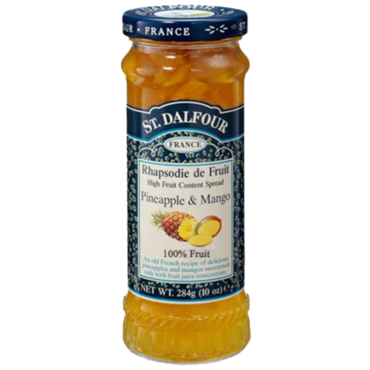 St dalfour pineapple og mango syltetøy 284 gr
