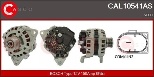 Dynamo CASCO CAL10541AS Dynamo CASCO CAL10541AS