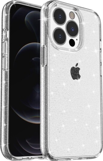 Trolsk Mobildeksel Glitter (iPhone 15 Pro) Transparent
