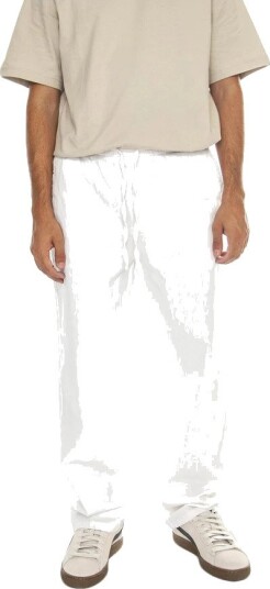 ONLY & SONS Onssinus Loose 0007 Cot Lin Pant Noos   White   M