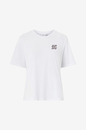 Vila T skjorte viSage S/S Hvit