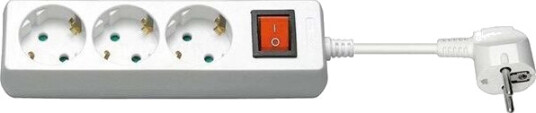 Pro Power Socket x3 - Wh - Switch - 3m Pro Power Socket x3 - Wh - Switch - 3m
