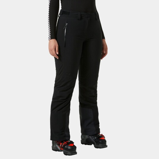 Helly Hansen Dame Alphelia 2.0 Isolert Skibukse Svart L