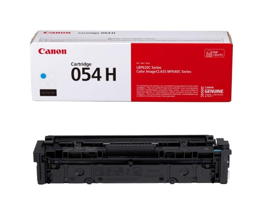 Canon CLBP 054 Hi cap C Toner - 3027C002 Original - Cyan 2300 sider Canon CLBP 054 Hi cap C Toner - 3027C002 Original - Cyan 2300 sider