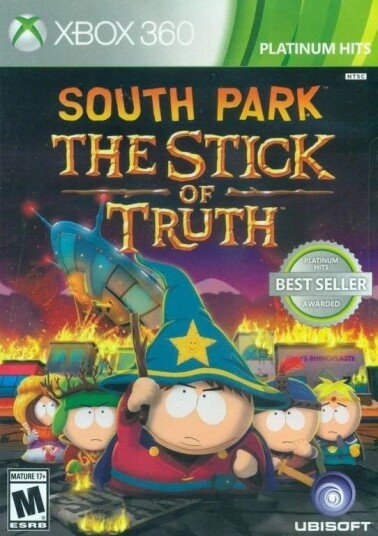 South Park: The Stick of Truth Platinum Hits Import Xbox 360 Spill