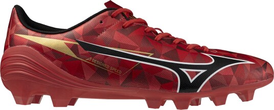 Mizuno Alpha Select II FG Fotballsko Rød 45