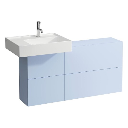 Laufen Kartell Sidebord med 1 dør 1200x610 mm Grå Blå
